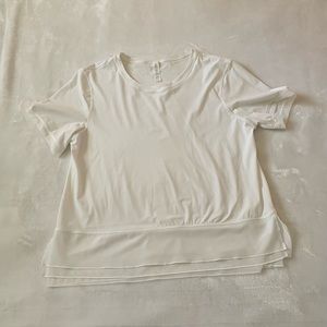 White Lululemon Workout Top